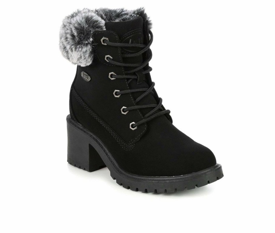 Heeled Boots * | Discount Women'S Lugz Clove Heeled Booties Black