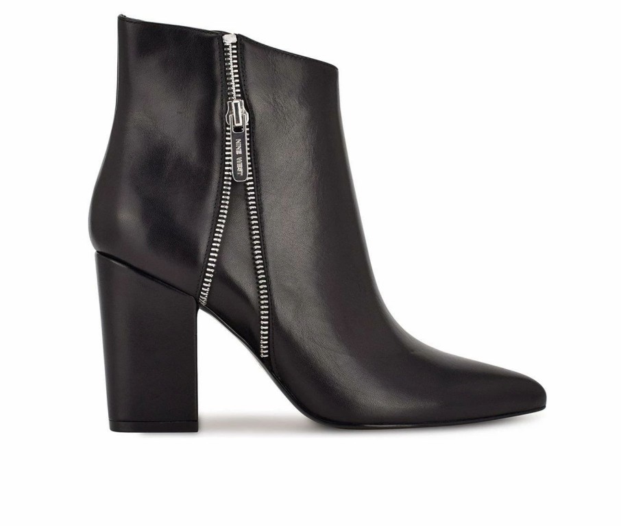 Ankle Boots And Booties * | Cheapest Women'S Nine West Glorya Booties Black